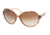 Miu Miu MU 16IS Sunglasses w/ Tortoise-Linen Frame / Brown Gradient Lenses, 7N76S1-5914