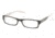 Miu Miu Eyeglasses MU17FV with No-Line Progressive Rx Prescription Lenses, Select Frame Color / Lens Diameter Black-Ice Frame / 50 mm Prescription Lenses