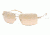Miu Miu MU55HS Bifocal Sunglasses - Shiny Gold Brown Silver Mi Frame / 61 mm Prescription Lenses, 5AK7J1-6113