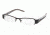 Miu Miu MU56GV Progressive Eyeglasses Gloss Black Frame / 52 mm Prescription Lenses, 7AX1O1-5216