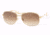 Miu Miu MU58HS SV Prescription Sunglasses Shiny Gold Frame / 58 mm Prescription Lenses, 5AK3W1-5814