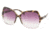 Miu Miu MU18LS Sunglasses NND4V1-6016 - Dark Tortoise On Lilac Violet Gradient