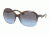 Miu Miu Sunglasses MU06LS SSS5I1-5916 - Brown Tortoise On Denim Blue Frame, Gray Gradient Lenses, 59mm Lens Diameter