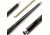 Mizerak 57in Two-Piece Hardwood Cue, Black P1862BK