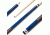 Mizerak 57in Two-Piece Hardwood Cue, Blue P1862BL