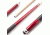 Mizerak 57in Two-Piece Hardwood Cue, Red P1862R
