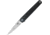 MKM Flame Framelock Drop CF Folding Knife, 2.88 satin finish Bohler M390 stainless drop poin, Marbled carbon fiber handle with Sandblast finish , MK FL01-FCT
