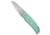 Mkm MKM Ice MagnaCut Liner Lock Knife Tiffany Blue G-10 2.6" Stonewash, Blue, CPM MagnaCut, adult, BHQ-203687