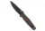 Mkm MKM TPF Defense MagnaCut Fixed Blade Knife Fat Carbon Black/Red 3.8" SW, Black/Red, CPM MagnaCut, adult, BHQ-192037