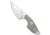 Mkm MKM Voxnaes Mikro 1 Fixed Blade Knife Green Canvas Micarta 2" SW, Green, Bohler M390, adult, BHQ-117232