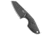 Mkm MKM Voxnaes Mikro 2 Fixed Blade Knife Black G-10 2" Black, Black, Bohler M390, adult, BHQ-117254