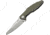 MKM Raut Framelock Viper Folding Knife, 3.5in Stonewash Bohler M390 SS Blade, Gray Titanium Handle, Pocket Clip, By Viper, Black Nylon Zippered Storage Case, Designed By Lucas Burnley, MKVP01-GBGR
