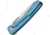 MKM ROAR Framelock Blue TI, MKMROTBL