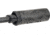 MODTAC Precision Rifle Suppressor Shield, .750in Barrel Diameter, Natural/Clear Coat Carbon Fiber, 6.0in, 18B-018-750-6-N