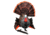 Mojo Scoot-n-Shoot Decoy w/ Built-in Handle, Bulit-in Ground Stake 192121