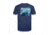 Mojo Sportswear Company Fins Up Tails Down Marlin Scene Short Sleeve Pocket T - Mens, Nautical Navy, 2XL, NTCN - 2XL - MSFNTDMSPT