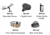 Mokwheel Bikes Us Basic Accessory PackFor Commuter, M000PJ005BGP