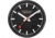 Mondaine Offical Swiss Railway Wall Clock, Black, 25cm, A990.CLOCK.64SBB