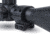 Monstrum 1in Precision Picatinny Scope Rings w/Level Bubble, 1in, Black, SR-1LB-P100