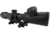 Monstrum 3-12x42 AO Rifle Scope with Illuminated Mil-Dot Reticle and Offset Reversible Scope Rings, Black, S31242-R-RGAO-V2