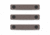Monstrum 3 in Rail Panels - 3 PC M-LOK, Flat Dark Earth, 5 in, RCM09-T