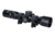 Monstrum G1 3-9x40mm Rifle Scope, 30mm Tube, FFP, Illuminated Rangefinder Reticle, Adjustable Objective, Black FFPS3940-R