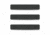 Monstrum Rail Panels - 3 PC M-LOK 3 in, Black, 3 in, RCM09-B