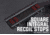 Monstrum Slim Profile Series Offset Picatinny Scope Mount w/Integrated Level, 1 in, Black, ZR251-L-B