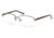 Mont Blanc MB0447 Eyeglass Frames - Shiny Gun Metal Frame Color