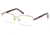 Mont Blanc MB0488 Eyeglass Frames - Shiny Rose Gold Frame Color