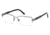 Mont Blanc MB0623 Eyeglass Frames - Shiny Light Ruthenium Frame Color