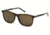Mont Blanc MB593S Sunglasses - Dark Havana Frame Color
