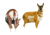 antelope buck and doe combo decoy