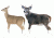 dream team whitetail deer doe and buck decoy