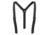 Montane Braces, Black, ONE SIZE, AMOBRBLAO8