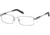 Montblanc MB0340 Eyeglass Frames - Shiny Palladium Frame Color