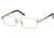 Montblanc MB0347 Eyeglass Frames - Shiny Rose Gold Frame Color