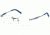 Montblanc MB0349 Eyeglass Frames - Shiny Light Ruthenium Frame Color