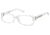 Montblanc MB0380 Eyeglass Frames - White Frame Color