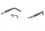 Montblanc MB0382 Eyeglass Frames - Matte Dark Brown Frame Color
