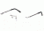 Montblanc MB0391 Eyeglass Frames - Shiny Palladium Frame Color