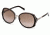 Mont Blanc MB416S Sunglasses - Shiny Dark Brown Frame Color
