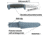Morakniv Basic 546 Gray/Blue