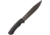 Mora Bushcraft Pathfinder Black Fixed Blade Knife, 6.75in, Carbon Steel FT01545