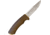 Morakniv Bushcraft Survival Knife, 9.25in Overall, 4.25in Satin SS Drop Point, Brown Synthetic Handle, Tan Synthetic Sheath, M-13033