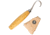 Morakniv Hook Knife 164 Right Knife, 6.5in Overall, 2in SS Blade, Birch Wood Handle, Single Edge For Right Hand Use, Natural Leather Sheath, M-13385