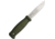 Mora Kansbol Multi-Mount Sheath Fixed Blade Knife, 4.25in, Stainless Steel, Standard Edge, Satin, OD Green, TPR Handle FT01753