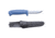 Morakniv Basic 546 Fixed Blade Knife,3.6in,Blue Rubber Handle,Plain w/Sheath M-12241