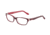 Morgan Prescription Eyeglasses 201082 Single Vision Red Frame