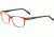 Morgan 201106 Progressive Prescription Eyeglasses, Red Black Frame, 201106-4225PR